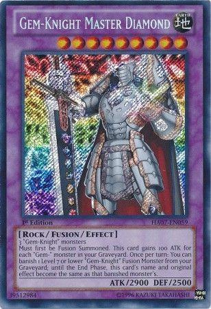 Gem-Knight Master Diamond [1st Edition] HA07-EN059