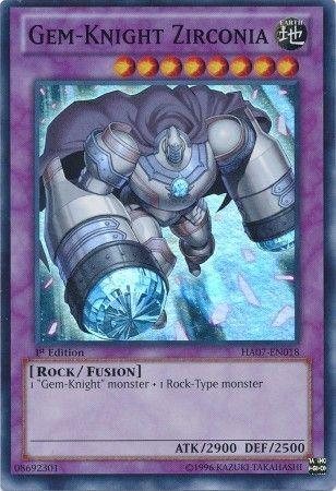 Gem-Knight Zirconia [1st Edition] HA07-EN018