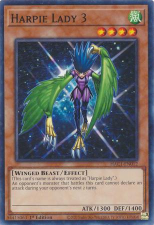 Harpie Lady 3 [Dual Terminal 1st Edition] HAC1-EN012