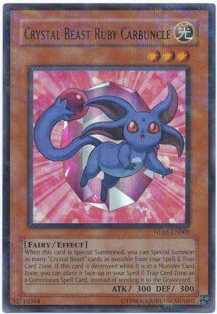 Crystal Beast Ruby Carbuncle HL05-EN001