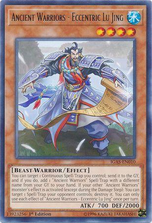 Ancient Warriors - Eccentric Lu Jing [1st Edition] IGAS-EN010