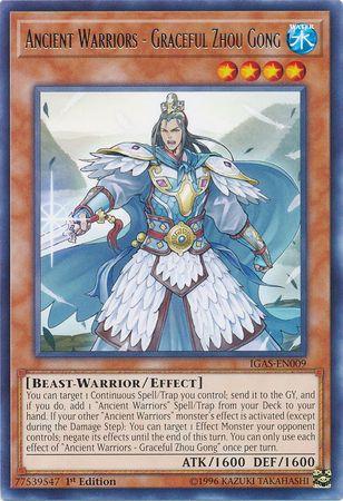 Ancient Warriors - Graceful Zhou Gong [1st Edition] IGAS-EN009