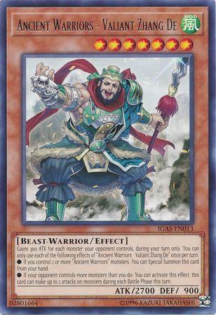 Ancient Warriors - Valiant Zhang De IGAS-EN013