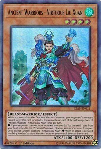 Ancient Warriors - Virtuous Liu Xuan [1st Edition] IGAS-EN011