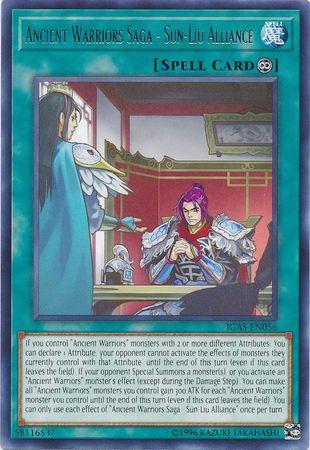 Ancient Warriors Saga - Sun-Liu Alliance IGAS-EN056