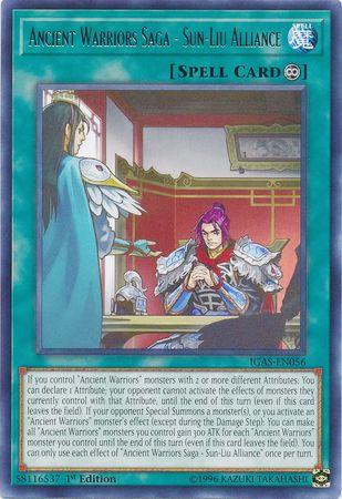 Ancient Warriors Saga - Sun-Liu Alliance [1st Edition] IGAS-EN056
