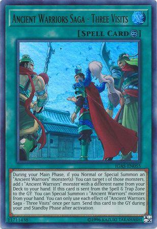 Ancient Warriors Saga - Three Visits IGAS-EN055