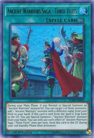 Ancient Warriors Saga - Three Visits [1st Edition] IGAS-EN055
