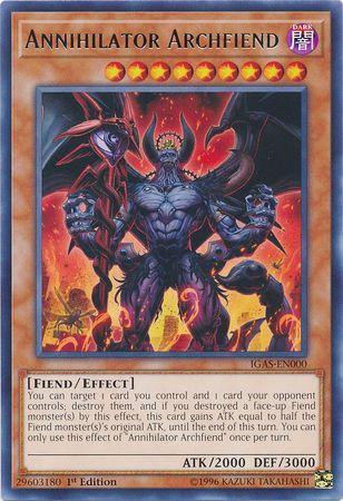 Annihilator Archfiend [1st Edition] IGAS-EN000