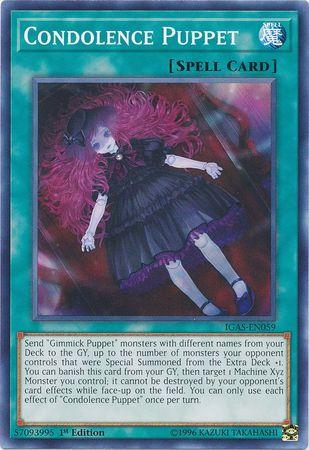 Condolence Puppet [1st Edition] IGAS-EN059