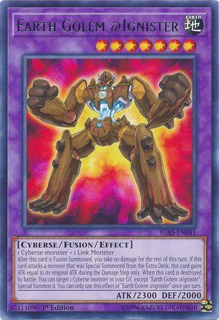 Earth Golem @Ignister [1st Edition] IGAS-EN041