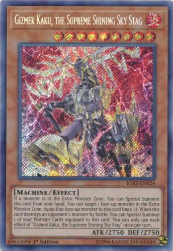 Gizmek Kaku, the Supreme Shining Sky Stag [1st Edition] IGAS-EN024