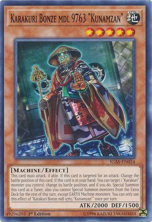 Karakuri Bonze mdl 9763 Kunamzan [1st Edition] IGAS-EN014