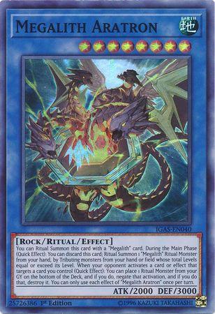 Megalith Aratron [1st Edition] IGAS-EN040