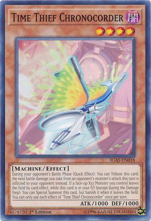 Time Thief Chronocorder [1st Edition] IGAS-EN018