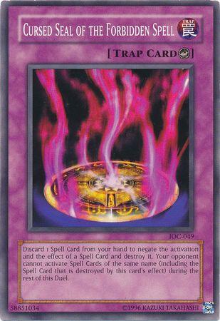 Cursed Seal of the Forbidden Spell IOC-049