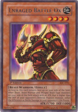 Enraged Battle Ox [1st Edition] IOC-070