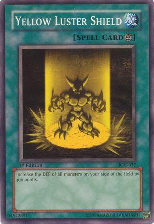 Yellow Luster Shield [1st Edition] IOC-037