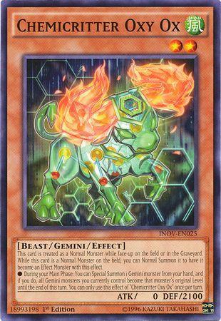 Chemicritter Oxy Ox [1st Edition] INOV-EN025