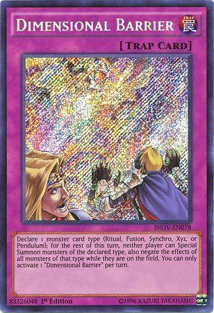 Dimensional Barrier [1st Edition] INOV-EN078