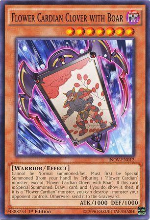Flower Cardian Clover with Boar [1st Edition] INOV-EN012