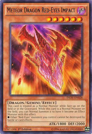 Meteor Dragon Red-Eyes Impact [1st Edition] INOV-EN028