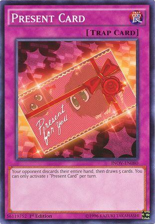 Present Card [1st Edition] INOV-EN080