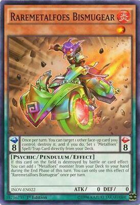 Raremetalfoes Bismugear [1st Edition] INOV-EN022