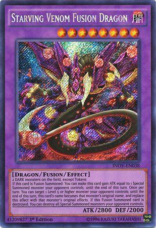 Starving Venom Fusion Dragon [1st Edition] INOV-EN038