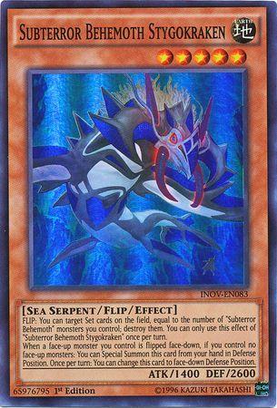 Subterror Behemoth Stygokraken [1st Edition] INOV-EN083