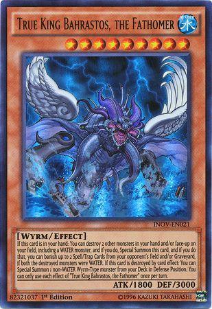 True King Bahrastos, the Fathomer [1st Edition] INOV-EN021