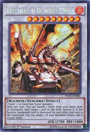 Vermillion Dragon Mech [1st Edition] INOV-EN081