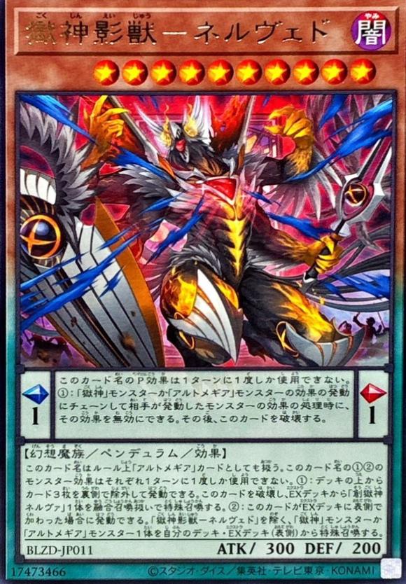 Power Patron Shadow Beast Nervedo BLZD-JP011