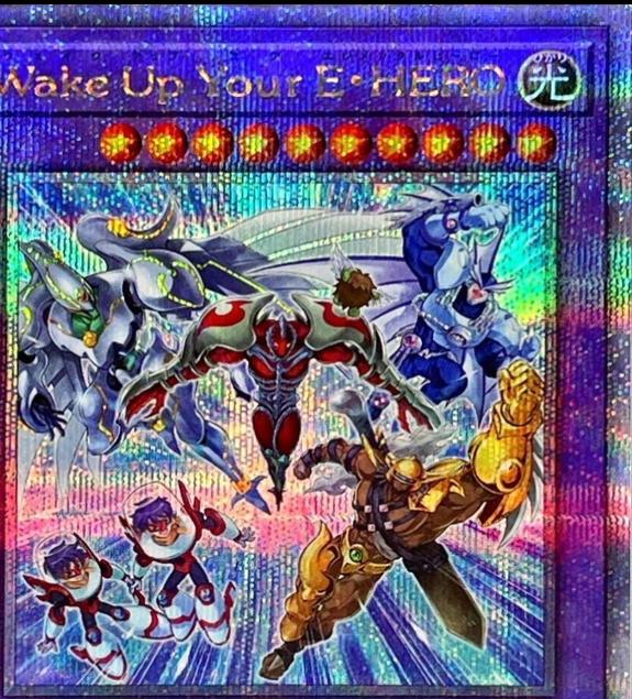 Wake Up Your Elemental HERO [Quarter Century Secret Rare] QCDB-JP034