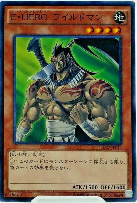 Elemental HERO Wildheart SD27-JP011