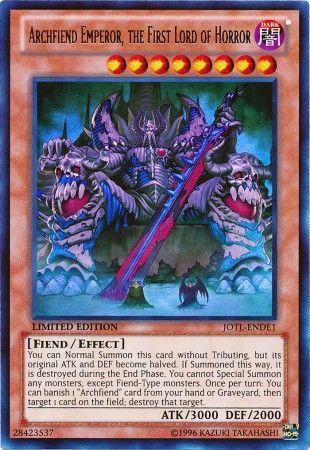 Archfiend Emperor, the First Lord of Horror JOTL-ENDE1