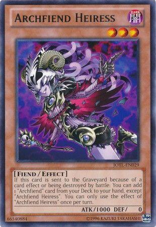 Archfiend Heiress JOTL-EN029