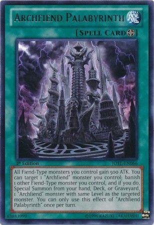 Archfiend Palabyrinth [1st Edition] JOTL-EN066
