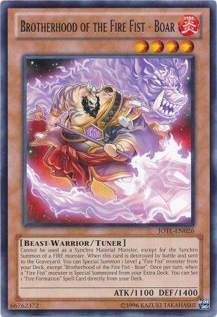 Brotherhood of the Fire Fist - Boar JOTL-EN026