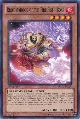 Brotherhood of the Fire Fist - Boar [1st Edition] JOTL-EN026