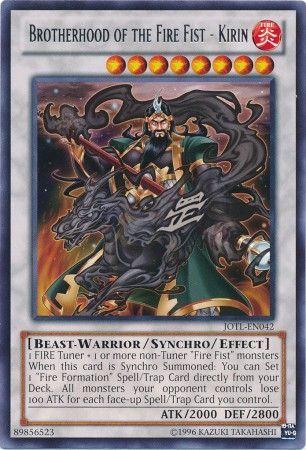 Brotherhood of the Fire Fist - Kirin JOTL-EN042