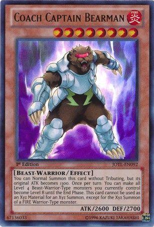 Coach Captain Bearman [1st Edition] JOTL-EN092