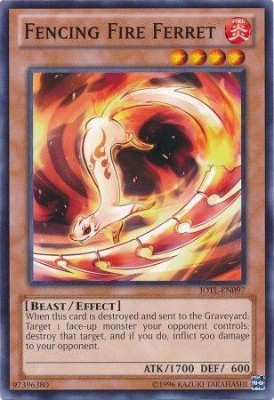 Fencing Fire Ferret JOTL-EN097
