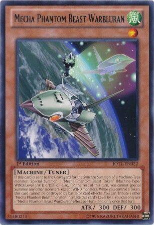 Mecha Phantom Beast Warbluran [1st Edition] JOTL-EN022