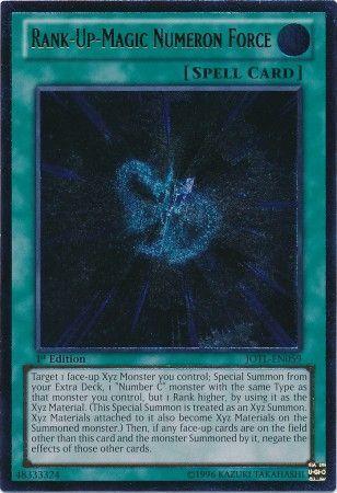 Rank-Up-Magic Numeron Force [Ultimate Rare 1st Edition] JOTL-EN059