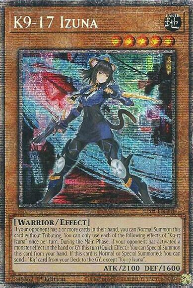 K9-17 Izuna [Starlight Rare] JUSH-EN031
