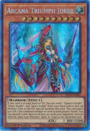 Arcana Triumph Joker [Collector's Rare] KICO-EN001