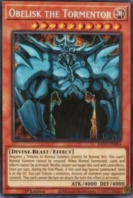 Obelisk The Tormentor [Secret Rare] KICO-EN064