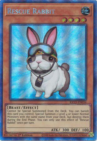 Rescue Rabbit [Collector's Rare] KICO-EN034