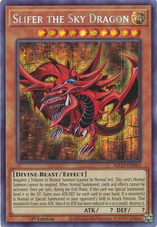 Slifer the Sky Dragon [Secret Rare] KICO-EN063